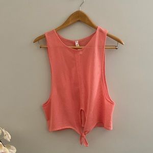 Mesh Pink Free People Movement Tank